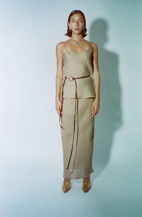  베이스레인지 블라우스 오큘러 디딘 탑 - BASERANGE