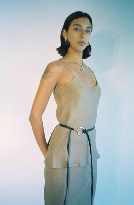  베이스레인지 블라우스 오큘러 디딘 탑 - BASERANGE