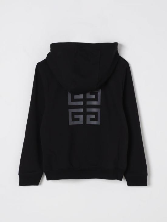 25FW [키즈] 지방시 풀오버 H30703 09B Black - GIVENCHY