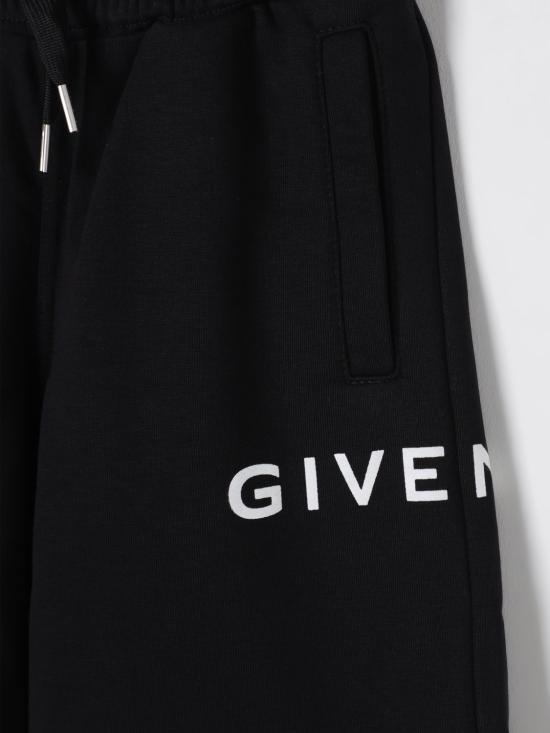 25FW [키즈] 지방시 쇼츠/버뮤다 H30709 09B Black - GIVENCHY