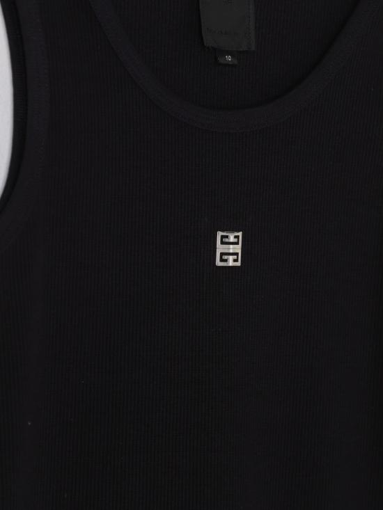 25FW [키즈] 지방시 원피스 H30777 09B Black - GIVENCHY