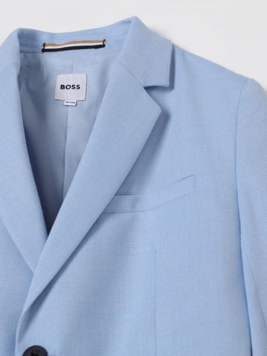 25FW [키즈] 보스 캐주얼 자켓 J52068 887 Gnawed Blue - BOSS