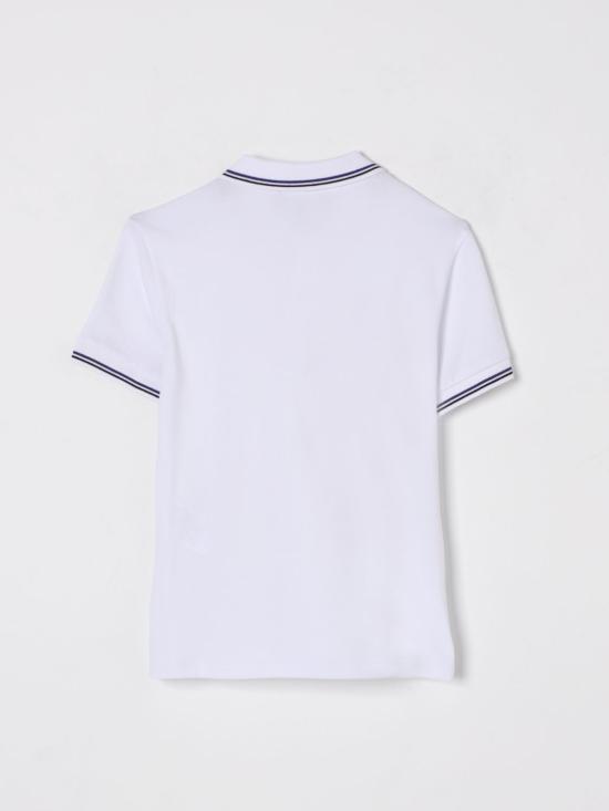 25SS [키즈] 엠포리오 아르마니 폴로 셔츠 8N4FB31JPTZ 0100 White - EMPORIO ARMANI