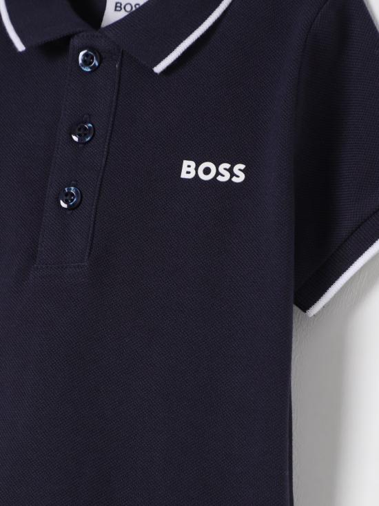 25FW [키즈] 보스 티셔츠 J05P13 849 Navy - BOSS