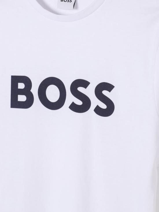 25FW [키즈] 보스 티셔츠 J25P24 10P White - BOSS