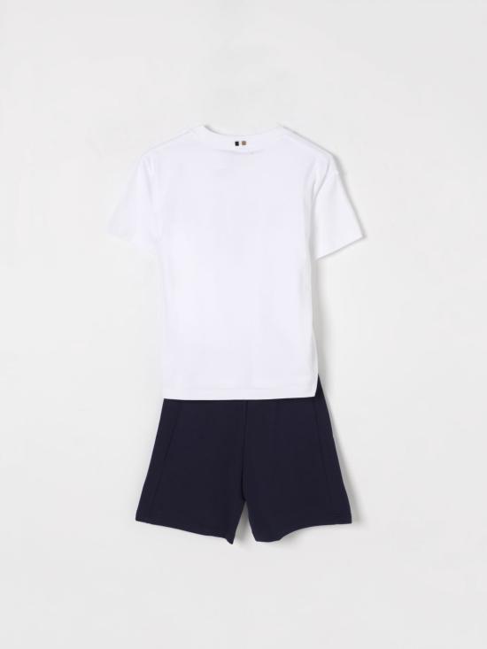 25FW [키즈] 보스 캐주얼 세트 J52063 10P White - BOSS