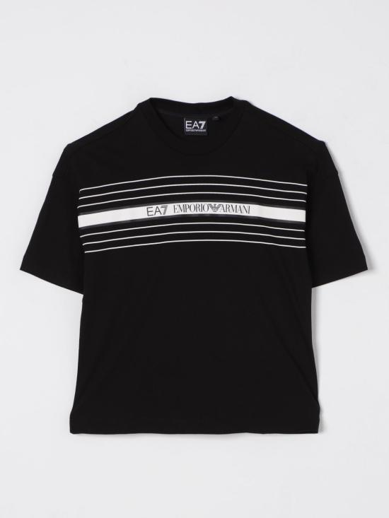 25FW [키즈] 엠포리오 아르마니 티셔츠 7B000069AF10378 UC001 Black