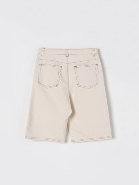 25SS [키즈] 엠포리오 아르마니 쇼츠/버뮤다 EB000252AF13604 U0003 Yellow Cream - EMPORIO ARMANI