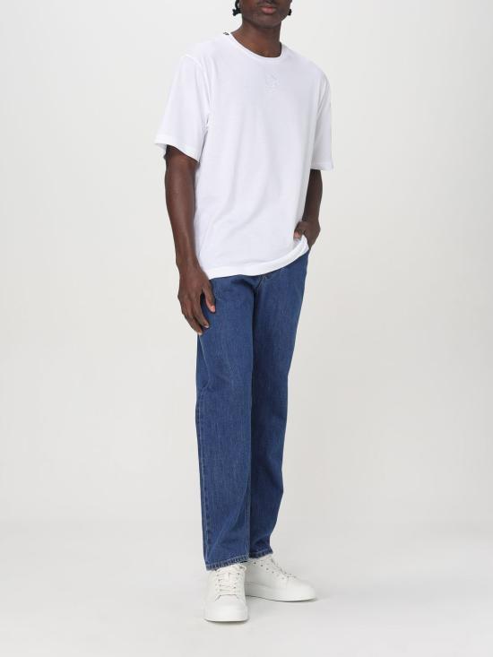 25FW 돌체앤가바나 반팔 티셔츠 G8PN9ZG7O4E W0800 White - DOLCE & GABBANA