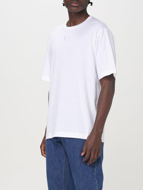 25FW 돌체앤가바나 반팔 티셔츠 G8PN9ZG7O4E W0800 White - DOLCE & GABBANA