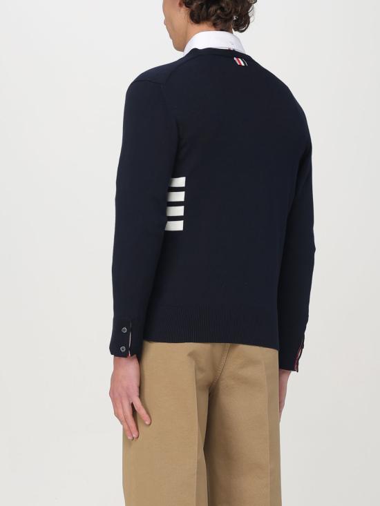 25FW 톰브라운 스웨터 MKC581AY3043 415 Navy - THOM BROWNE