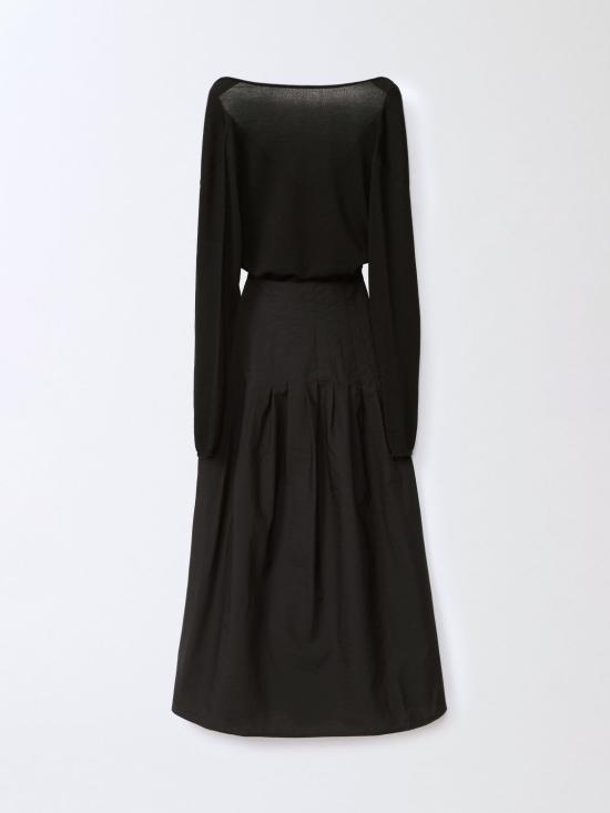 25SS 파비아나 필리피 롱 원피스 ABD265F186L177 825 Black - FABIANA FILIPPI
