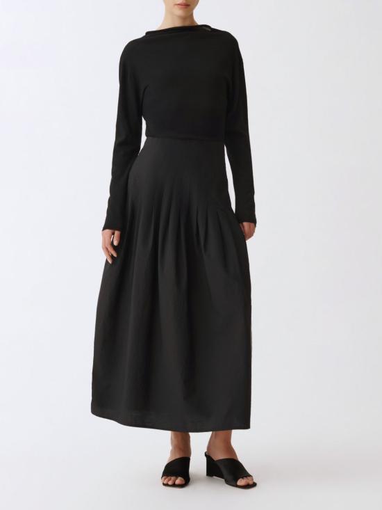 25SS 파비아나 필리피 롱 원피스 ABD265F186L177 825 Black