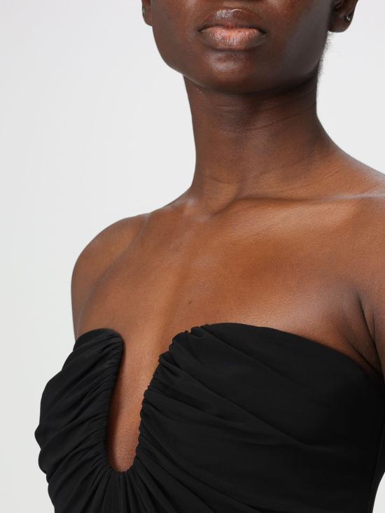 25FW 핑코 미디 원피스 105021A2GS Z99 Black - PINKO