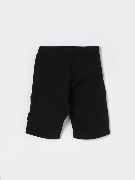 25FW [키즈] 스톤 아일랜드 쇼츠/버뮤다 6200006S0040 V0029 Black - STONE ISLAND