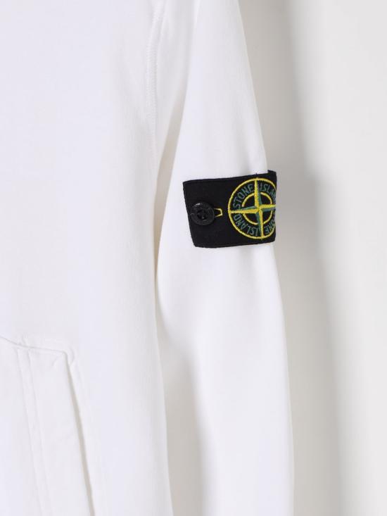 25FW [키즈] 스톤 아일랜드 풀오버 6100012S0040 V0001 White - STONE ISLAND