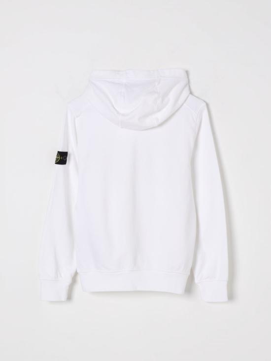 25FW [키즈] 스톤 아일랜드 풀오버 6100012S0040 V0001 White - STONE ISLAND