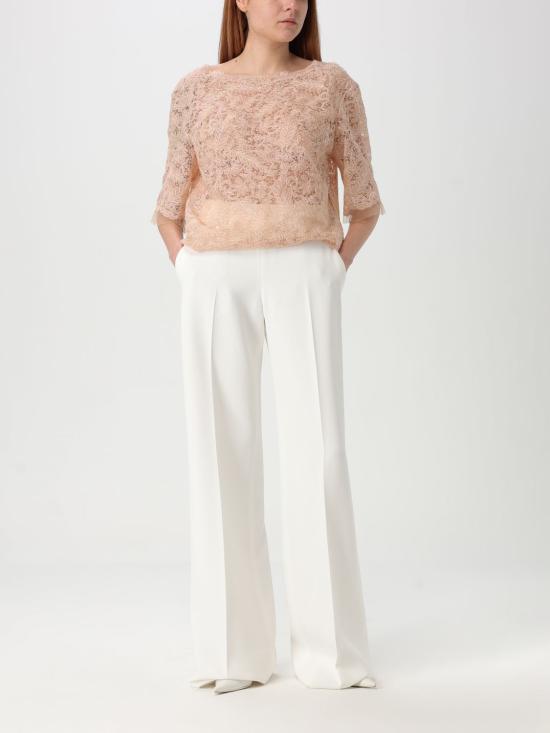 25SS 에르마노 설비노 반팔 티셔츠 D462L300OEX 41314 Pink - ERMANNO SCERVINO