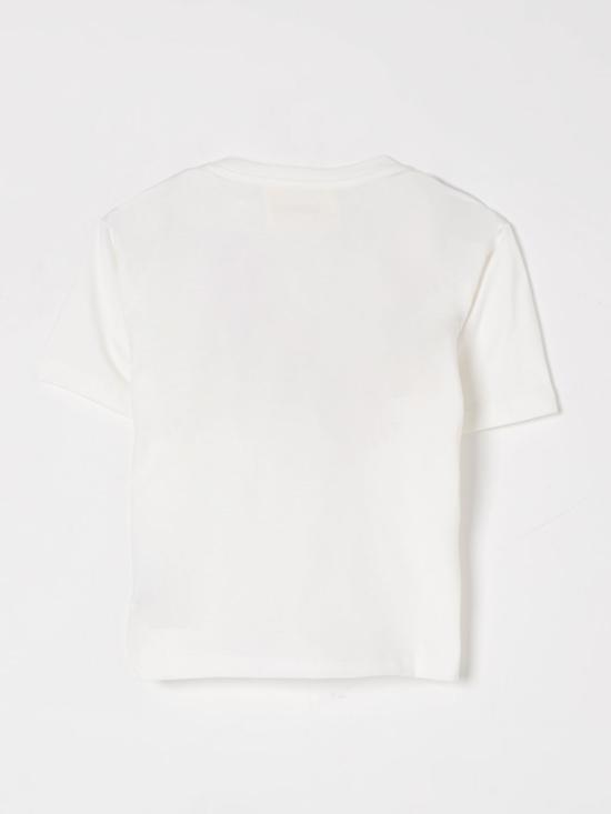 25SS [키즈] 시모네타 티셔츠 SW8A01J0177 101NE Black - SIMONETTA