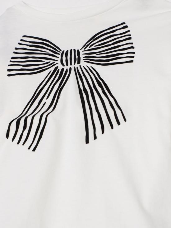 25SS [키즈] 시모네타 티셔츠 SW8A01J0177 101NE Black - SIMONETTA