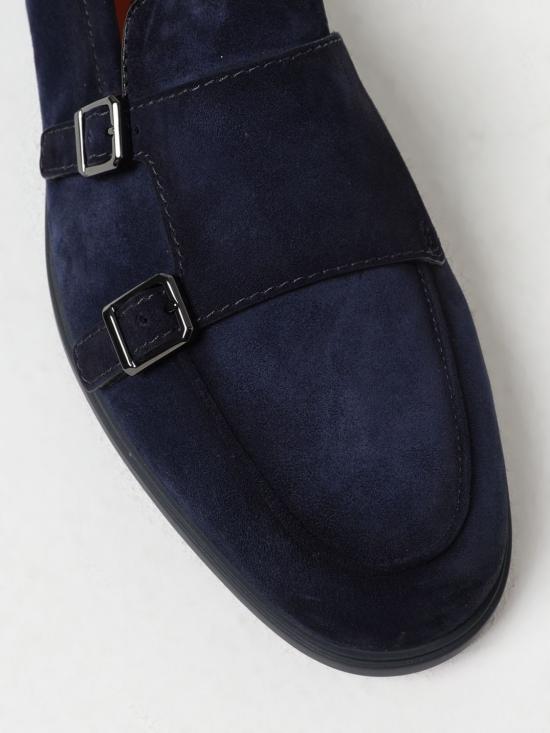 25SS 산토니 로퍼 MGAR19006OOTSEAA U60 Blue - SANTONI
