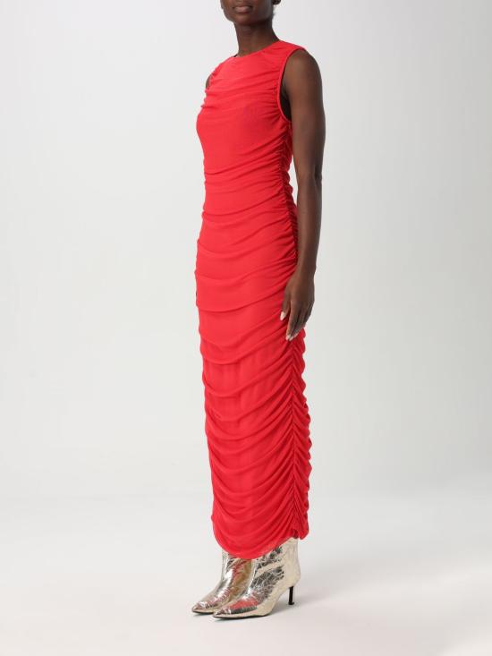 25FW 로테이트 롱 원피스 114437 1292 Red - ROTATE