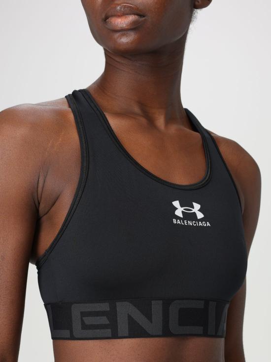 25SS 발렌시아가 민소매 티셔츠 8142974E9B3 1062 Black - BALENCIAGA