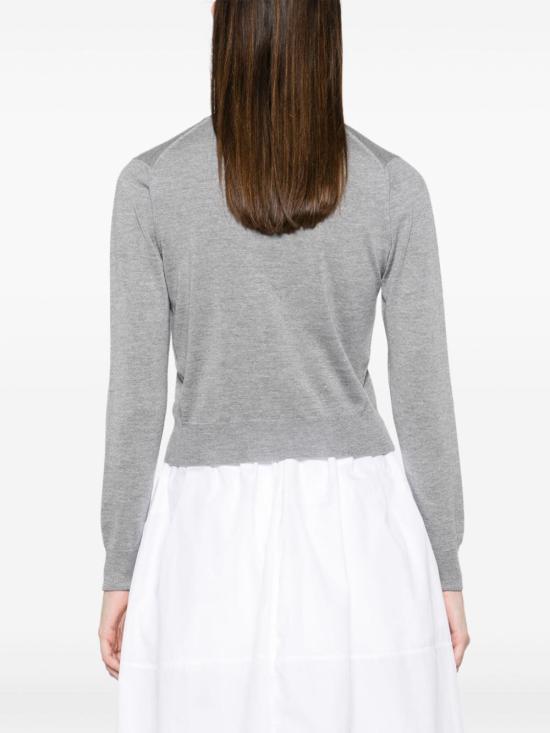 25SS 메종키츠네 스웨터 MW00507KT1036H131 GREY - MAISON KITSUNE