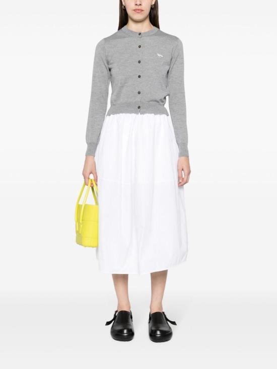 25SS 메종키츠네 스웨터 MW00507KT1036H131 GREY - MAISON KITSUNE