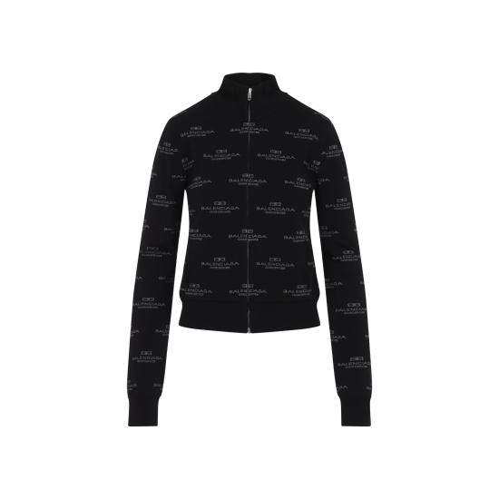 25SS 발렌시아가 터틀넥 812596T1724 BLACK