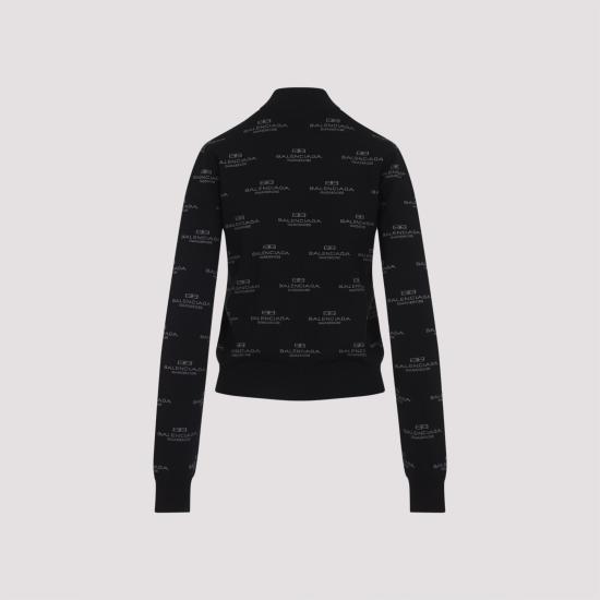 25SS 발렌시아가 터틀넥 812596T1724 BLACK - BALENCIAGA