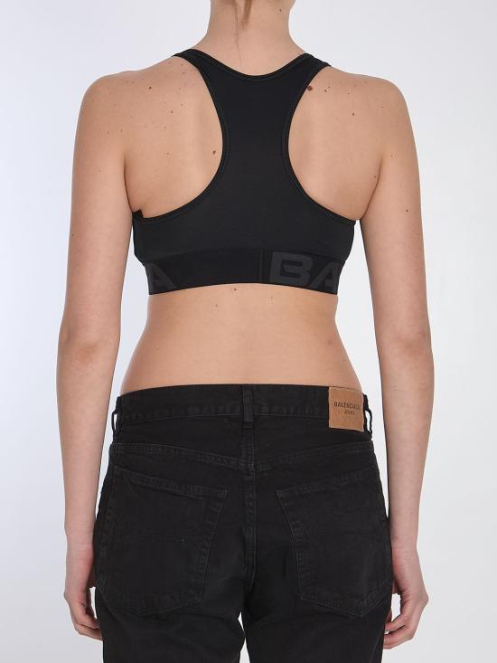 25SS 발렌시아가 민소매 티셔츠 8142974E9B3 BLACK - BALENCIAGA