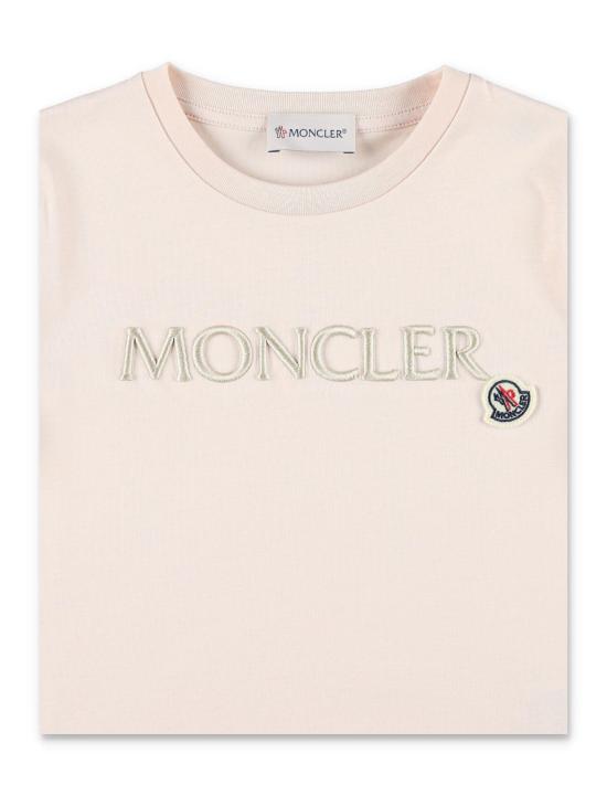 25SS [키즈] 몽클레어 폴로 셔츠 8C0001389AT9 51N LIGHT PINK - MONCLER