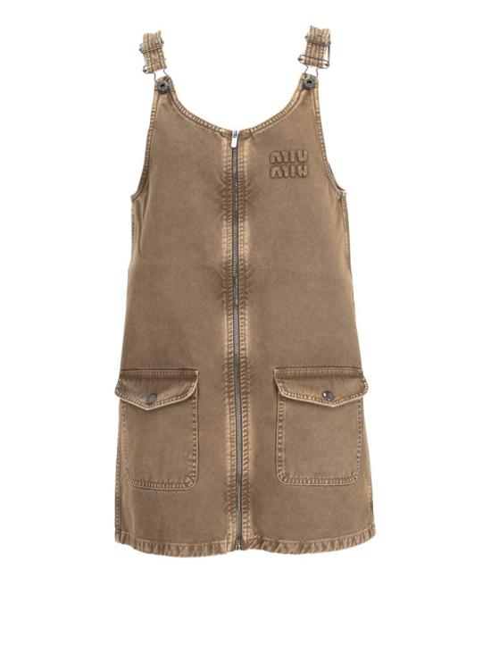 25SS 미우미우 숏 원피스 MF5633SOOO1350 F0244 TUNDRA