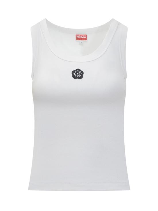 25SS 겐조 민소매 티셔츠 FF52TO7384SJ 01 WHITE