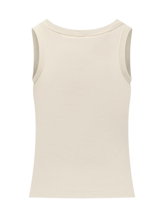 25SS 겐조 민소매 티셔츠 FF52TO7384SJ 04 CREAM - KENZO