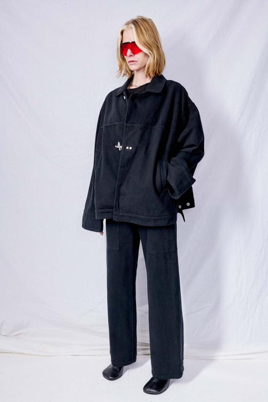  어셈블리 뉴욕 데님 팬츠 어셈블리 블랙  블랙 - ASSEMBLY NEW YORK