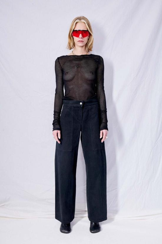  어셈블리 뉴욕 데님 팬츠 어셈블리 블랙  블랙 - ASSEMBLY NEW YORK
