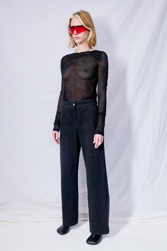  어셈블리 뉴욕 데님 팬츠 어셈블리 블랙  블랙 - ASSEMBLY NEW YORK