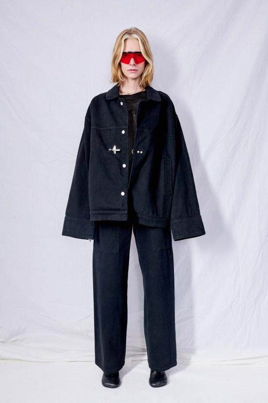  어셈블리 뉴욕 데님 팬츠 어셈블리 블랙  블랙 - ASSEMBLY NEW YORK