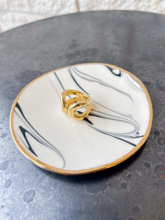  가브리엘라 아티가스 반지 Gabriela Artigas Grande 더블 빔 링