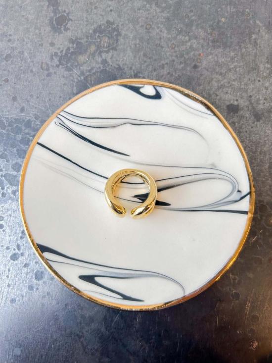  가브리엘라 아티가스 반지 Gabriela Artigas Grande 더블 빔 링 - GABRIELA ARTIGAS