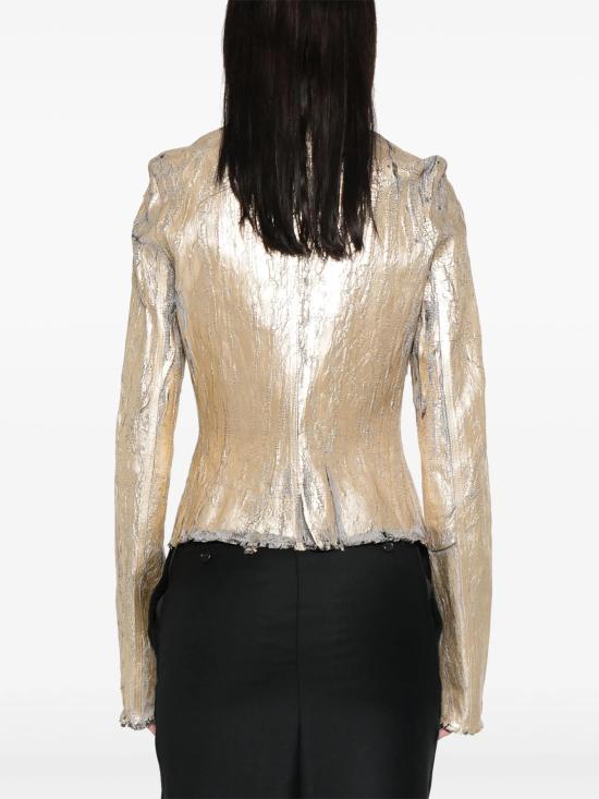 25SS 릭 오웬스 자켓 RP01E7701SGMC 02 GOLD - RICK OWENS