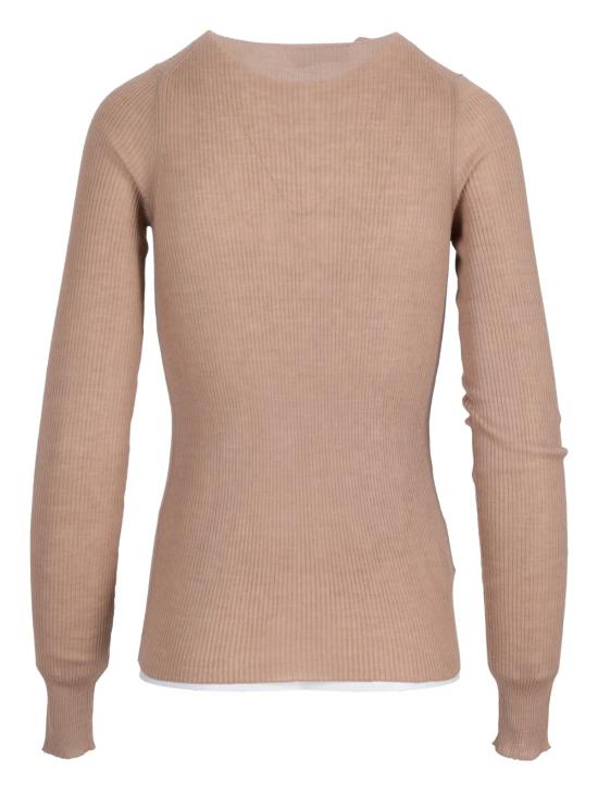 25SS 미우미우 스웨터 MML821S23213KV F0040 CAMMELLO - MIU MIU