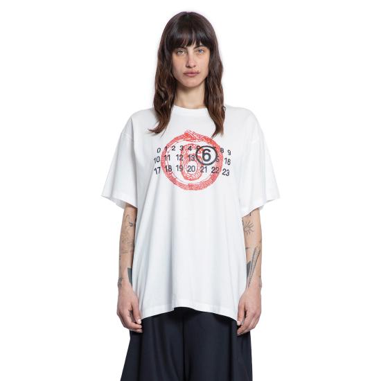  MM6 메종마르지엘라 블라우스 SH2GC0020S24312101 White