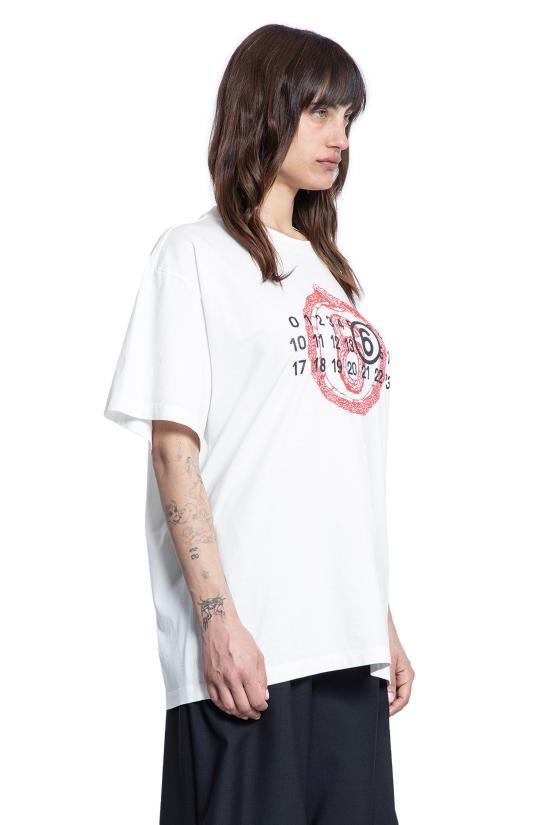  MM6 메종마르지엘라 블라우스 SH2GC0020S24312101 White - MM6 MAISON MARGIELA