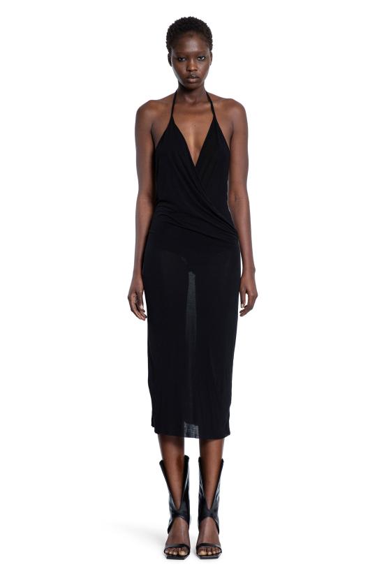  릭 오웬스 롱 원피스 RP01E7552JS09 Black - RICK OWENS