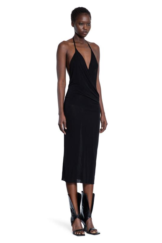  릭 오웬스 롱 원피스 RP01E7552JS09 Black - RICK OWENS