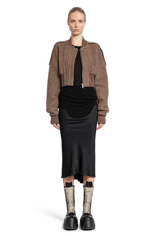  릭 오웬스 스커트 RP02D3343SCH09 Black - RICK OWENS