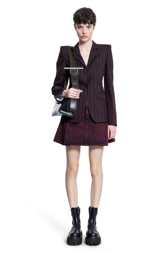  알렉산더 맥퀸 숏 스커트 817637QMAC06136 Red - ALEXANDER MCQUEEN